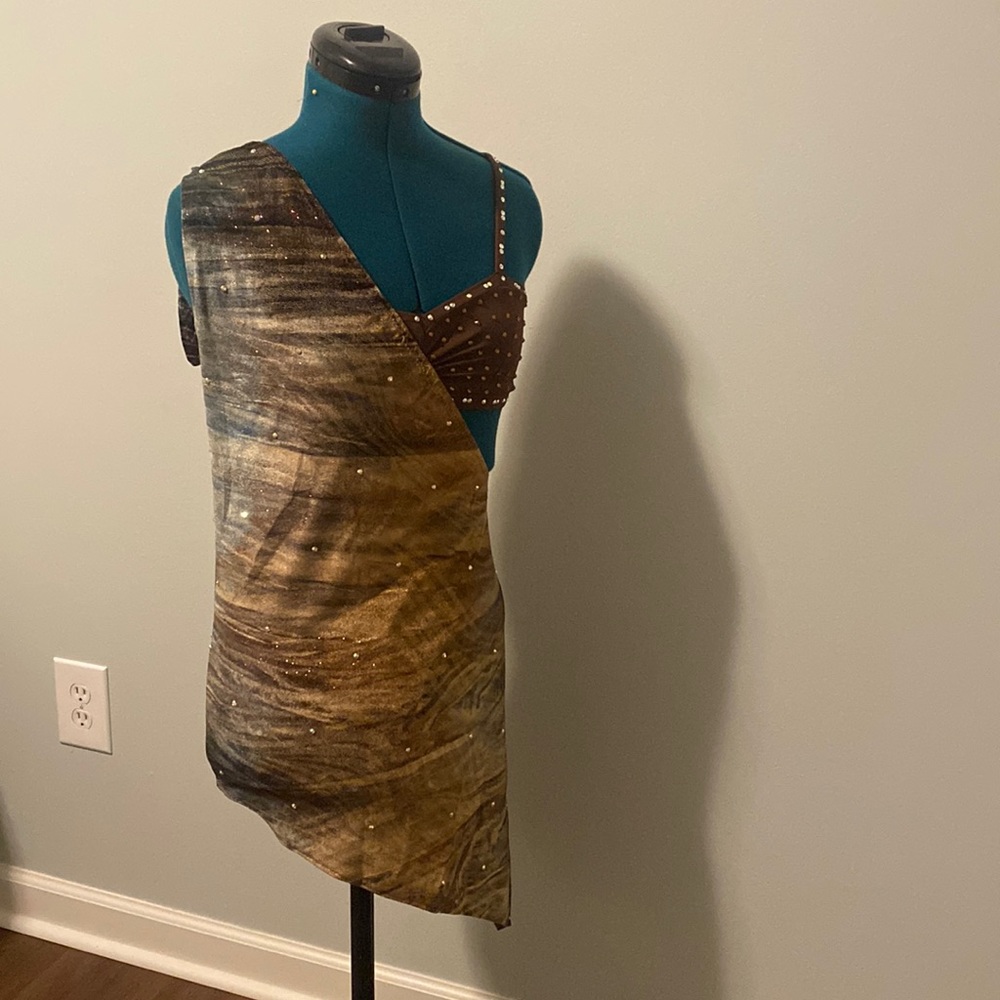 Custom 3 pc. Lyrical/Contemporary Dance Costume by KDR Designs.